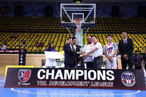 Bangkok Tigers won championship as 3rd Runner Up for the TBL D League 2018